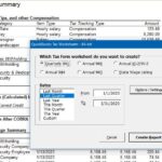 Payroll Tax Form Worksheets - Fixed!